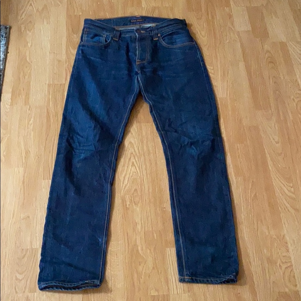 Men’s Nudi Jeans in Steady Eddie32x34